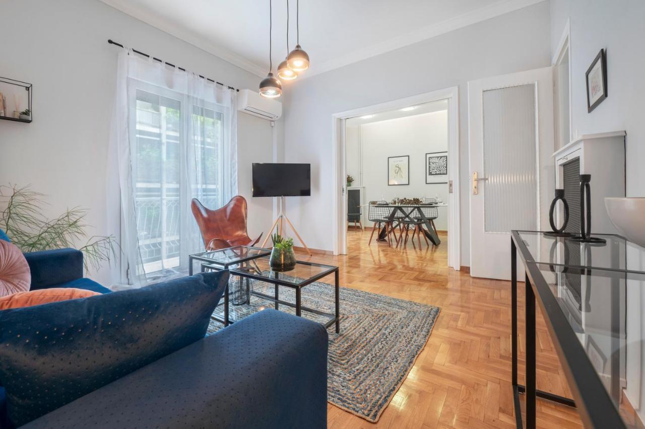 Luxury 2 Bdroom Apt- Megaro Mousikis Ateny Zewnętrze zdjęcie